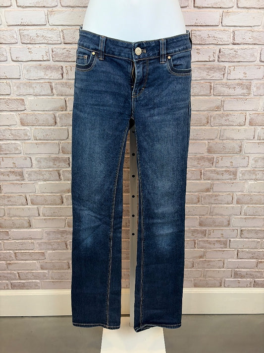 White House Black Market Bootleg Jeans, Denim, 00S, Used - Excellent