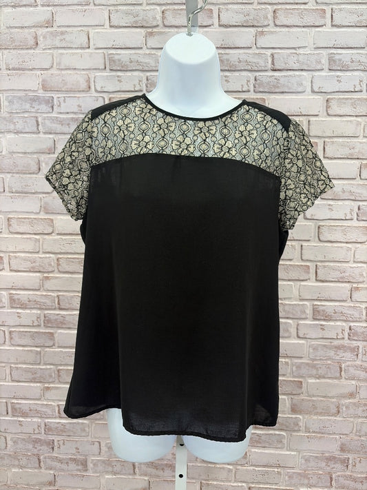 Banana Republic Shirt, Black, 8, Used - Good