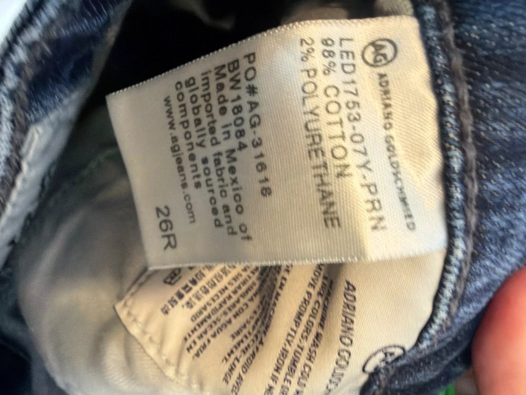 Adriano Goldschmied Bottom - Jeans – Adriano Goldschmied The Isabelle Jeans, dark denim, Used - Excellent