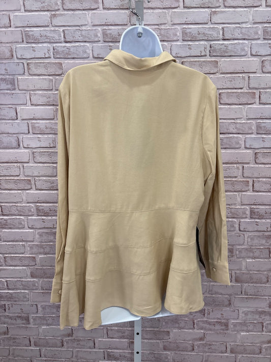 Pomander Shirt, Yellow, Large, New With Tags
