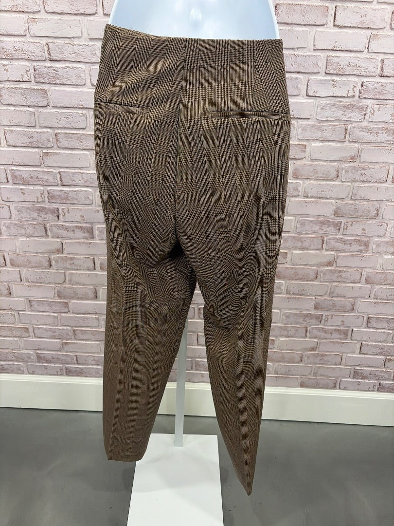 Banana Republic Pants, Brown plaid, 10, Used - Good