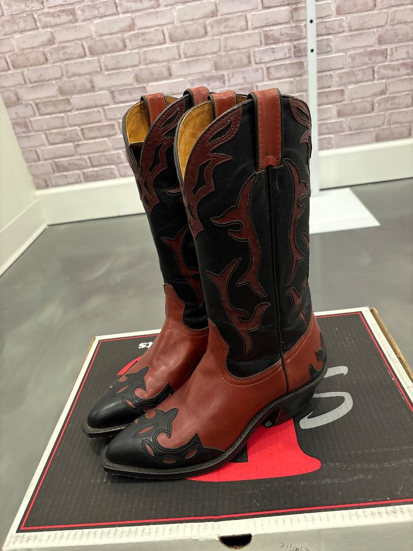 Silver rebel Cowgirl boots, Multi, 7.5, Used - Excellent