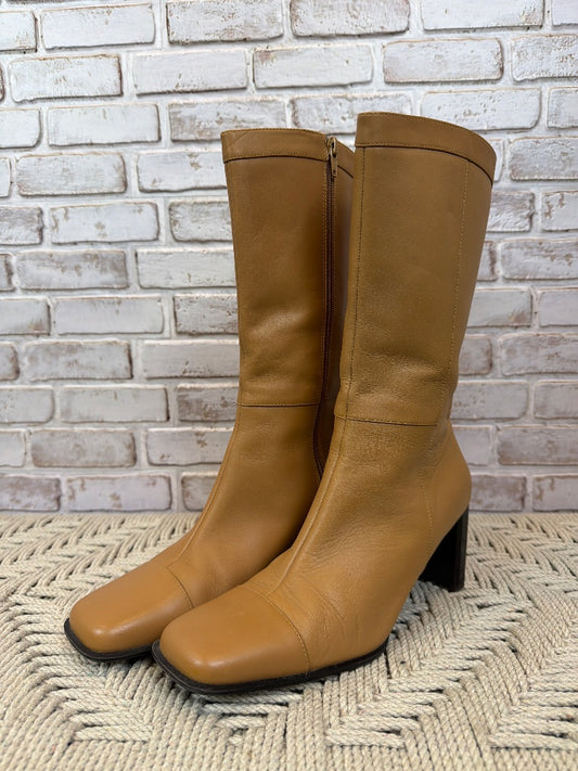 Lancaster Boots, Tan, 8, Used - Good