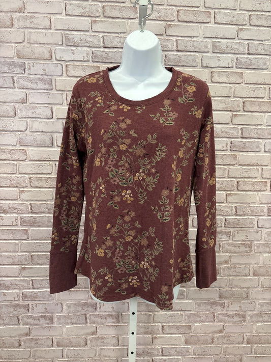 North River Outfitters Shirt, Maroon/brown multi, Large, Used - Good