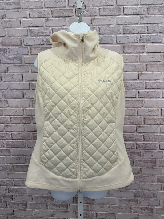 Columbia Vest, White, Large, Used - Good
