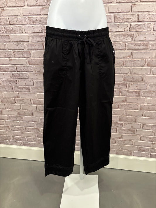 Palm Rio Pants, Black, Small, New With Tags
