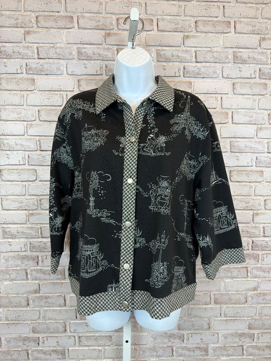 Blast Shirt, Black/white, Large, Used - Excellent