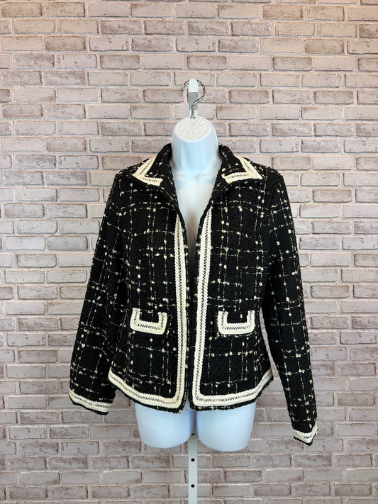 Exetera Blazer, black/white, 40, Used - Good