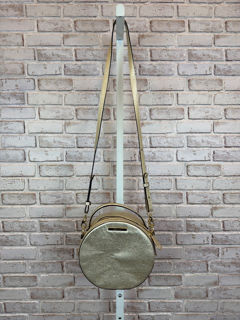 Brahmin Lane Crossbody, Gold, One Size, Used - Excellent