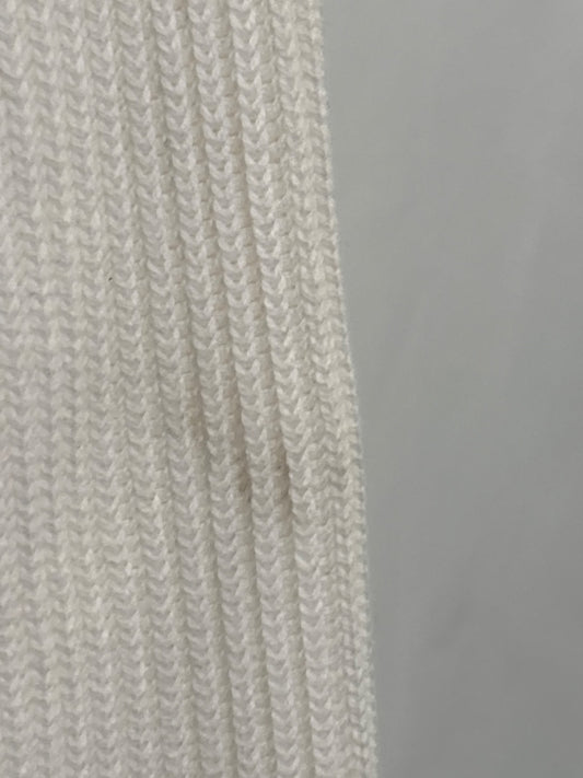 Calvin Klein knit Jacket, White, Medium, Used - Fair