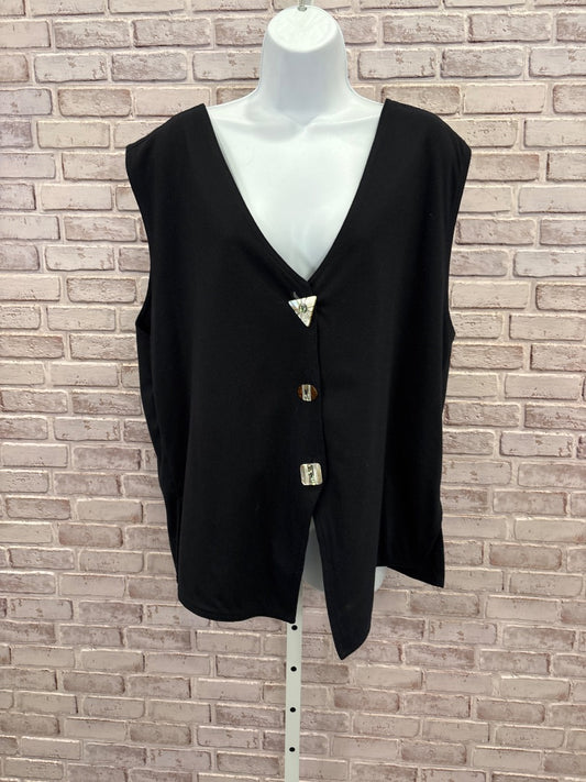 New York News Vest, Black, Large, Used - Good