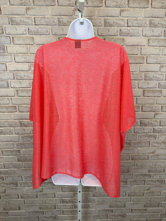 Various Cardigan, Neon pink, One Size, Used - Excellent