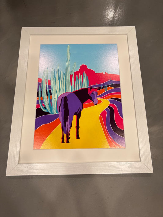 “Horse With No Name” Multi Joshua Patrick Gridley Acrylic print, One Size