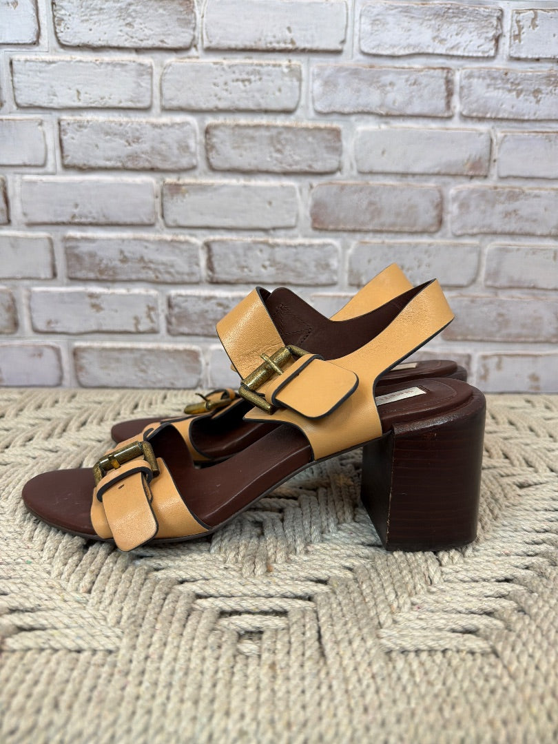 See by Chloe Heels, Tan, 37, Used - Excellent