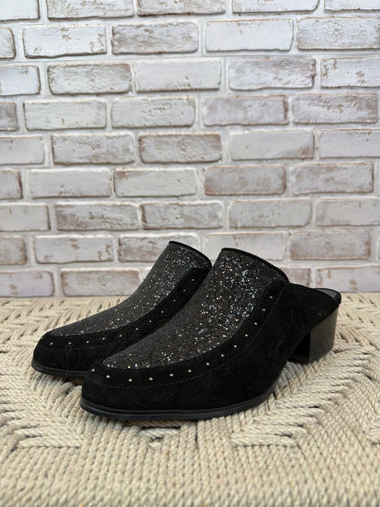 Vaneli Mules, Black, 8, Used - Excellent