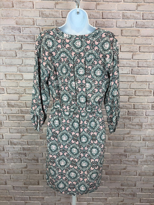 Loft Dress, Green/pink multi, Small, Used - Good