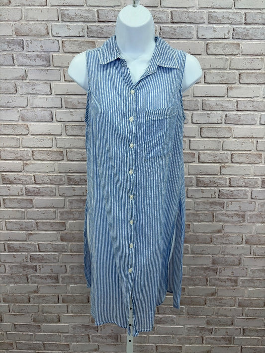 Japna Shirt, Blue/white stripes, Medium, Used - Good