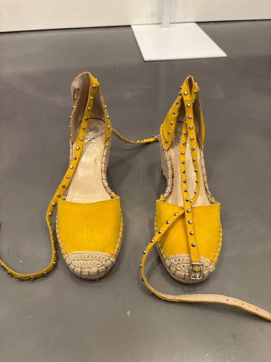 Vince Camuto Heels, Yellow, 6.5, Used - Good