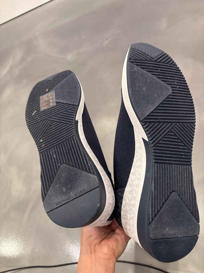 Michael Kors Sneakers, Navy, 8, Used - Good