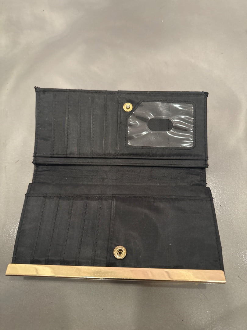 Various Wallet, Black/silver, One Size, Used - Good
