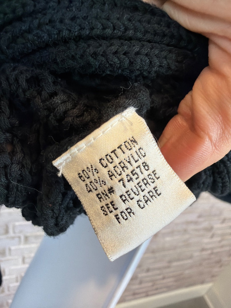 Cache Wrap Sweater, Black, XS, Used - Excellent