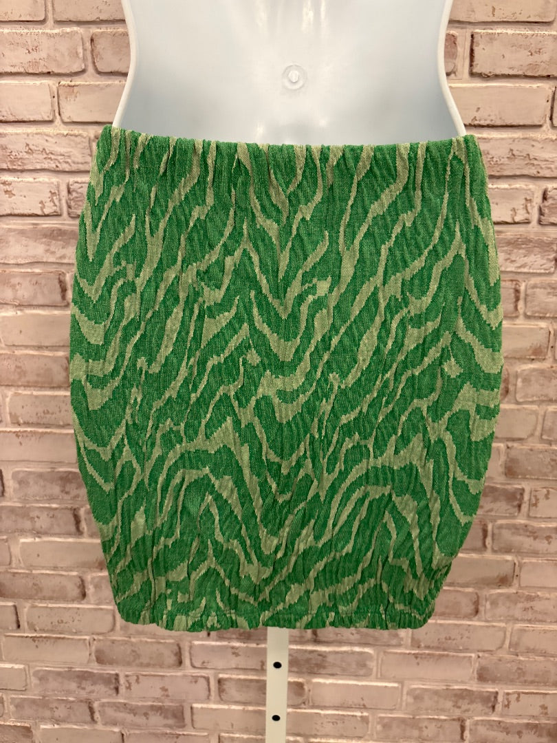 zara Skirt, Green, Small, Used - Good