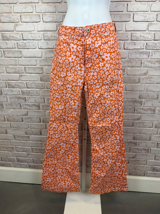 Cotton On Jeans, Orange/pink, 6, Used - Good