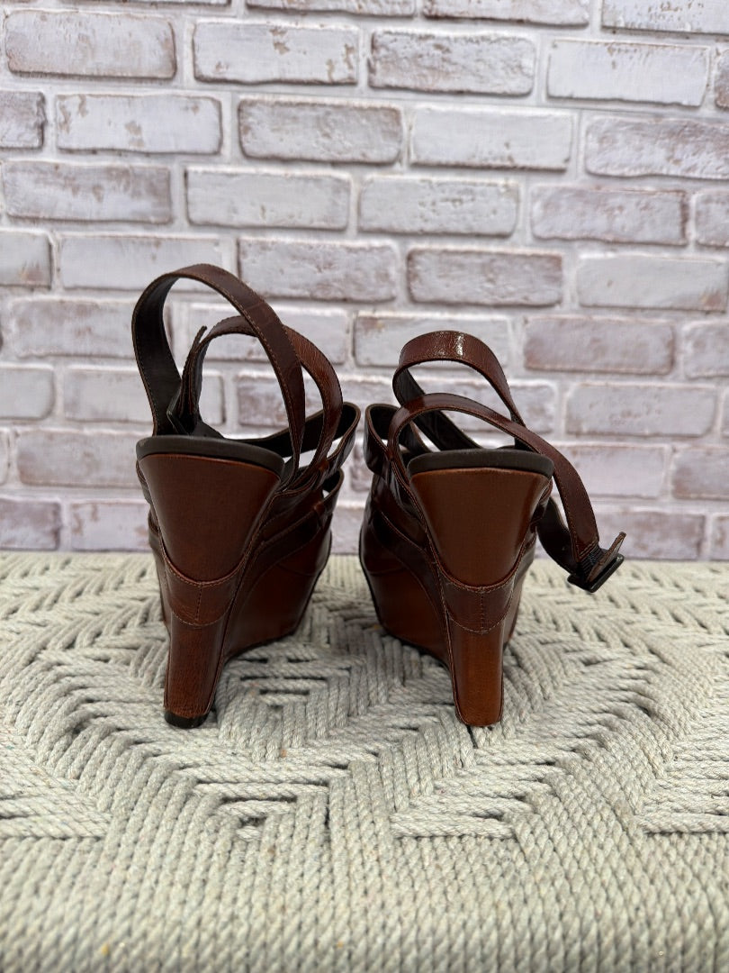 Jessica Bennett Heels, Brown, 9, Used - Fair