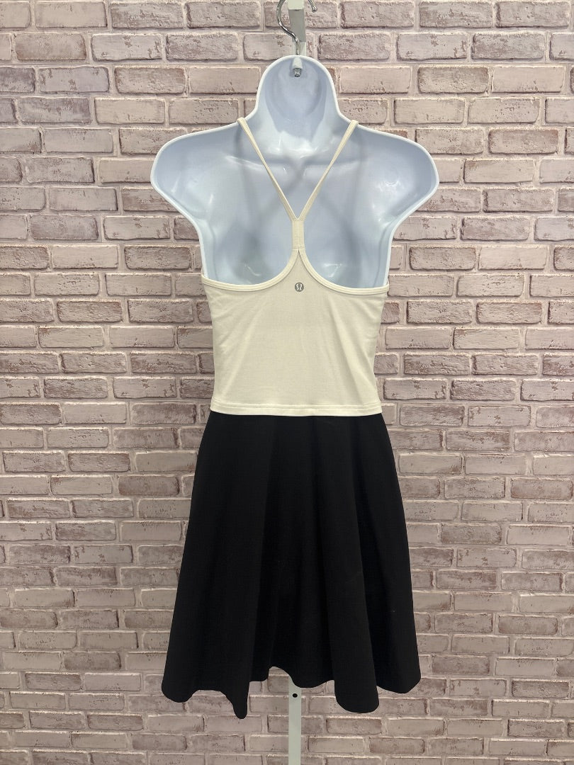 Lululemon Dress, White/black, Medium, Used - Good