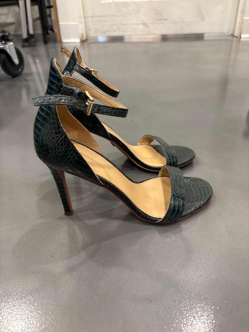 Michael Kors Heels, Green, 6.5, Used - Good