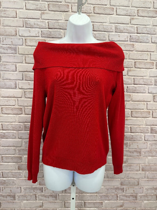 Olive & Oak Sweater, Red, Medium, Used - Good