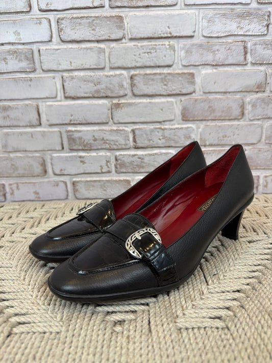 Brighton Loafer heels, Black, 9, Used - Excellent