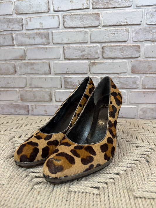 Stuart Weitzman Heels, Animal, 6, Used - Good