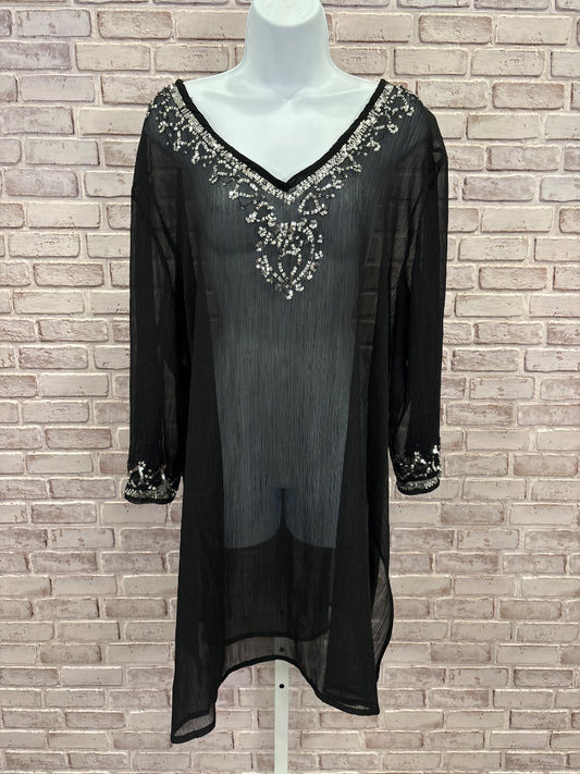 CZ coverups Dress, Black, One Size, Used - Good