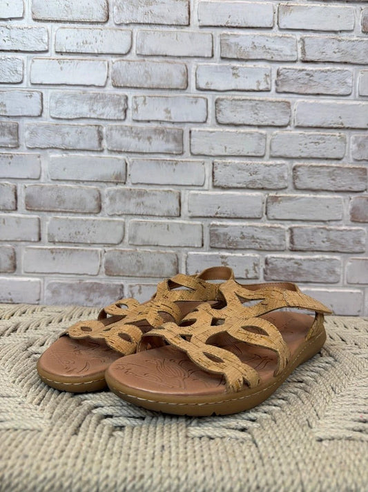 Baretraps Cork Sandals – Tan, Size 9 – Excellent Condition