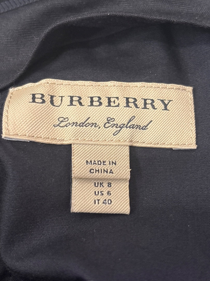 Burberry Pants, Plaid/navy, 6, Used - Excellent