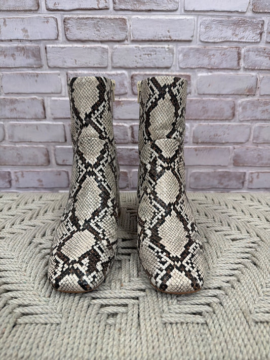 Nordstrom Rack Booties, Snakeskin, 5.5, Used - Good