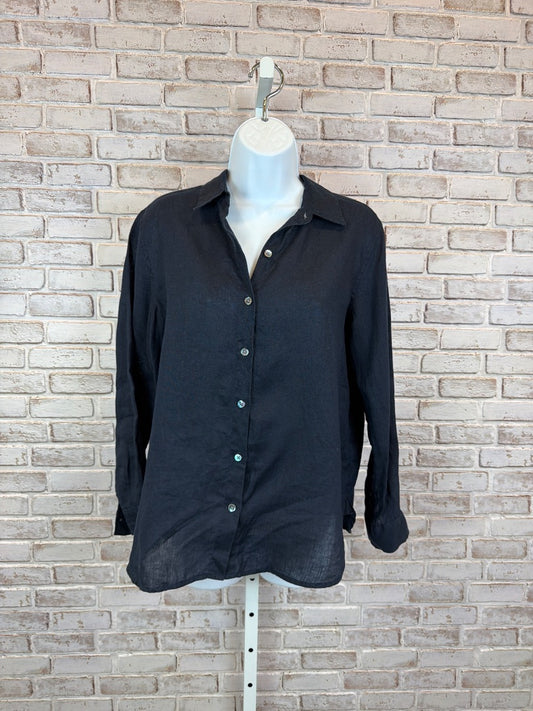 J.jill Shirt, Navy, XS, Used - Good