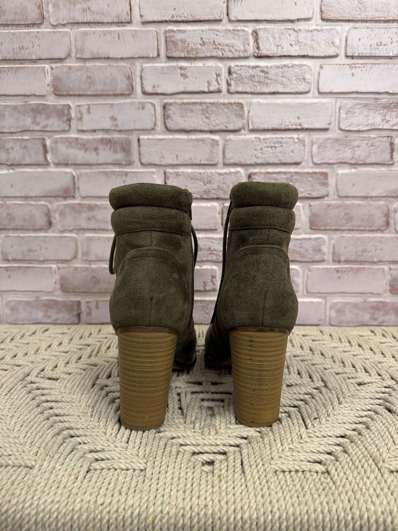Candies Boots, Green, 8, Used - Good