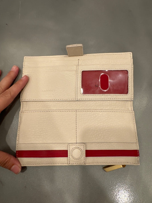 Hammitt Wallet, White/gold, One Size, Like New