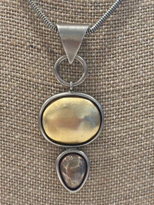 Norma Jean Necklace, Silver multi, One Size, Used - Excellent