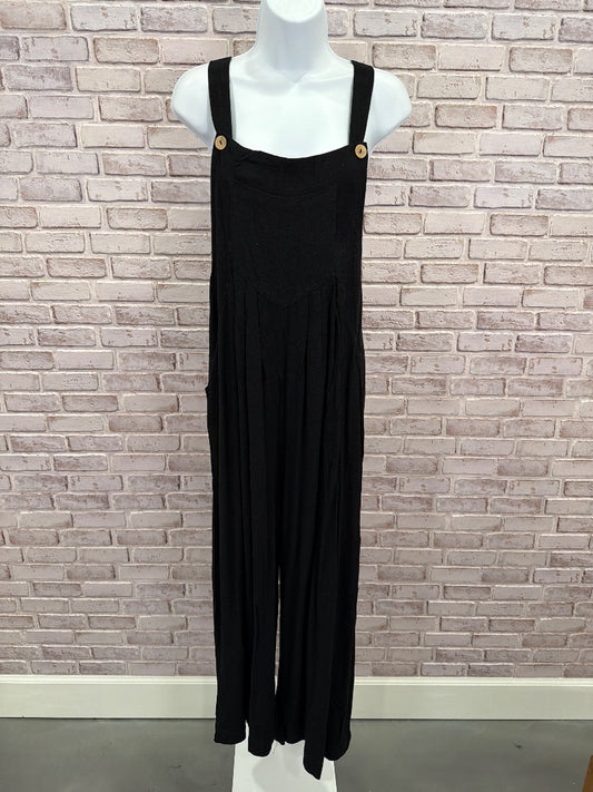 Automet Overalls, Black, Small, New With Tags
