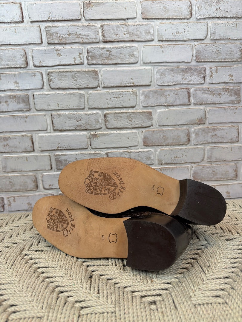 Brighton Booties, Brown, 10, Used - Good