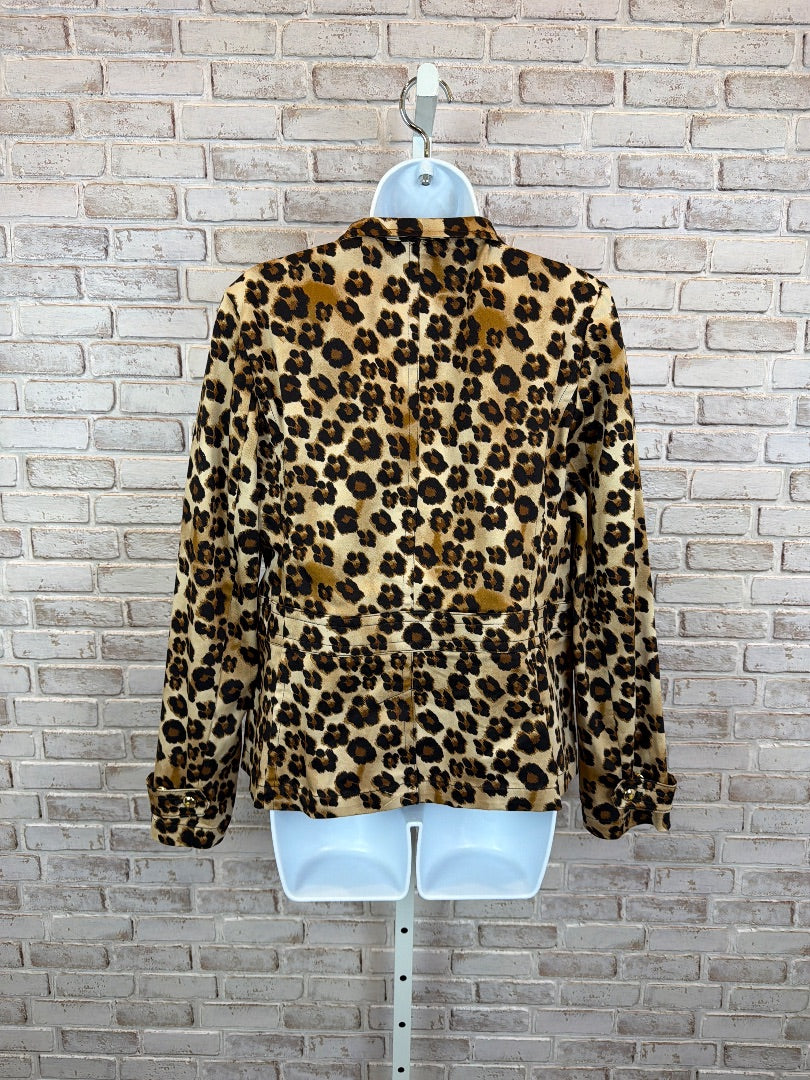 Charter Club Jacket, Animal, 10, Used - Good