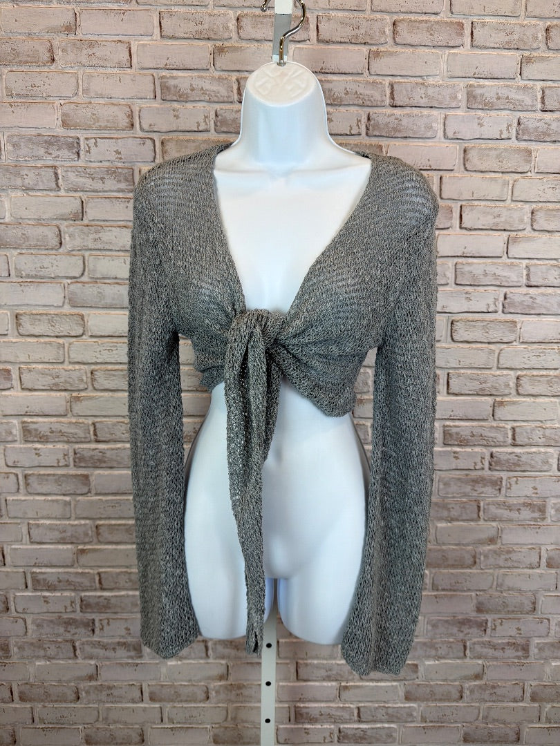 love Tree Cardigan, Grey, Medium, Used - Good