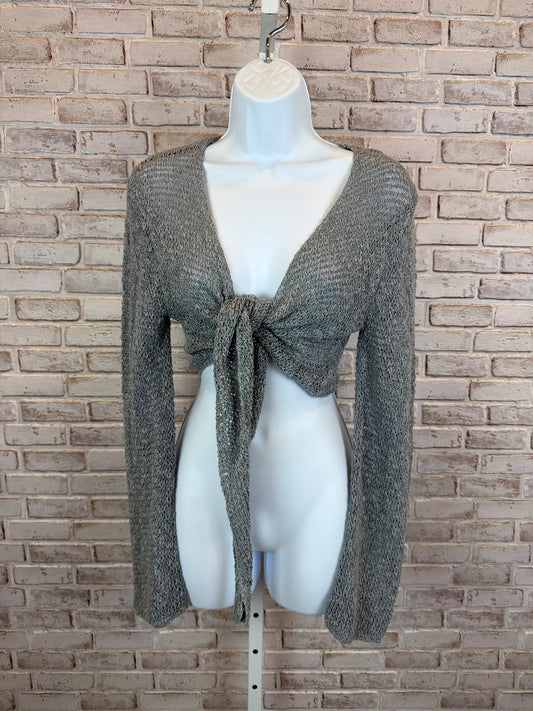love Tree Cardigan, Grey, Medium, Used - Good
