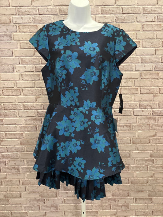 Lulus Dress, Blue multi, Large, New With Tags