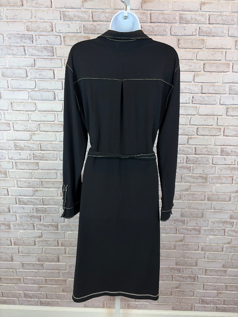 Chicos Dress, Black/White, 3, Used - Good