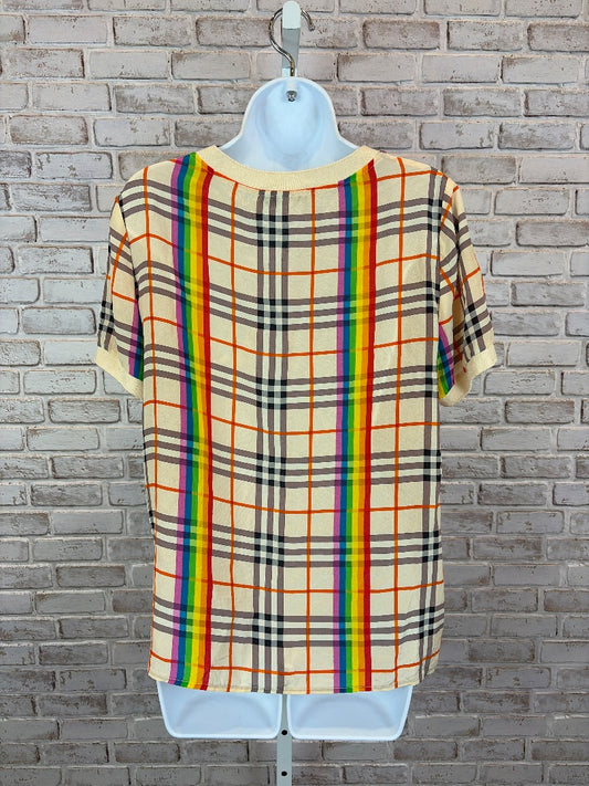 Parallel Shirt, Plaid multi, 40, Used - Good