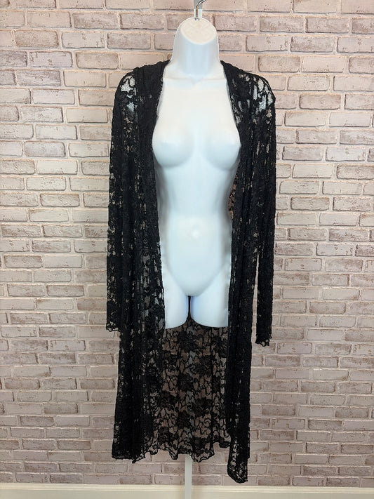 Vine Street Lace Duster, Black, Large, Used - Excellent